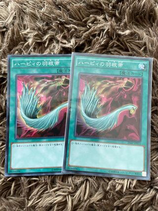 ハーピィの羽根帚 パラレル スーパーレア 2枚