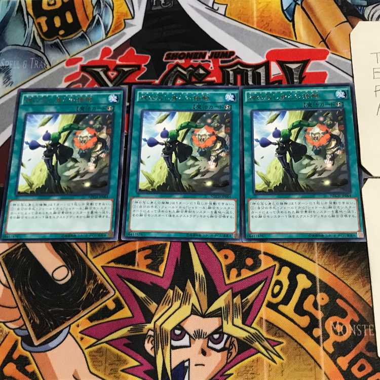 El Shaddoll Fusion NECH 9 Rare Set of 3 Tera.