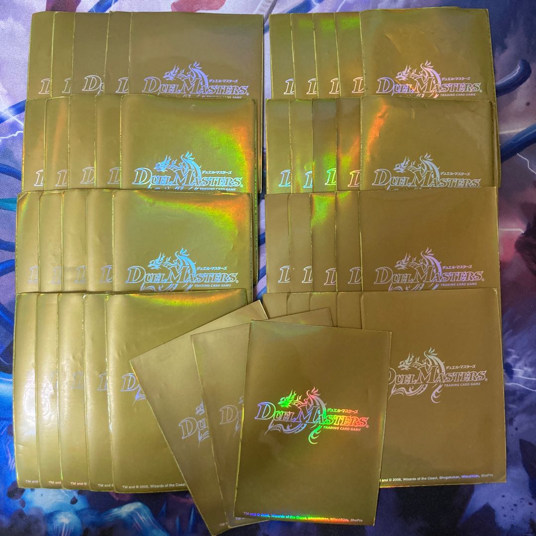 旧公式スリーブ 金 43枚