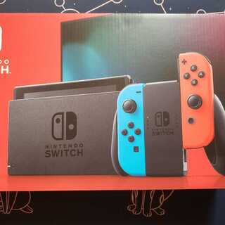任天堂 switch 本体 ネオンブルー 新型