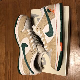 Haritos x Nike SB Dunk Low "Phantom/Safety Orange/Malachite/Ho Wight" 27cm
