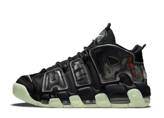 Nike Air More Uptempo "Souma No Furudairi" Off Noir/Sail-Pure Platinum-Black 27.5cm