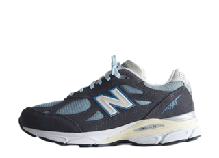 Kith × New Balance 990V3 "CL" Steel Blue 26.5cm