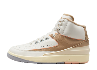 Nike Wmns Air Jordan 2 "Sunset Haze" Sail/Desert/Sunset Haze/Light Steel Grey 25.5cm