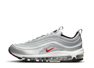 Nike Women's Air Max 97 OG "Silver Bullet" Silver/Red/Metallic (2022) 26cm