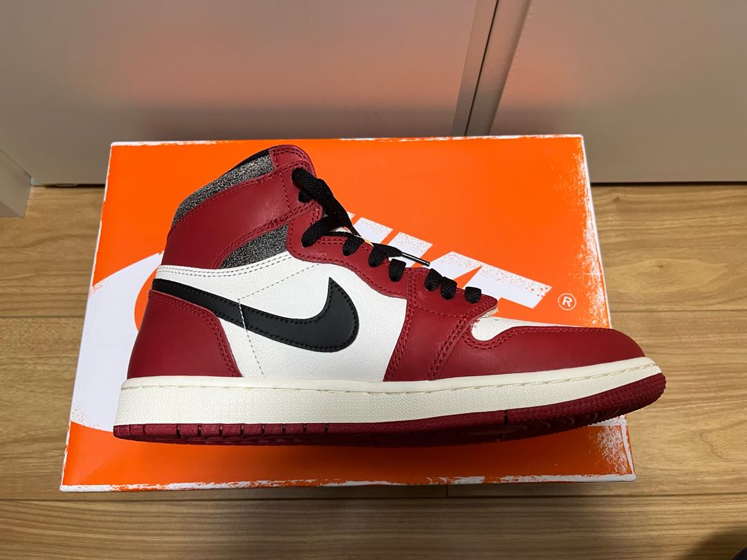 Nike Air Jordan 1 High OG "Disappear&Found/Chicago" Varsity Red/Black/Sail/Muslin 27cm