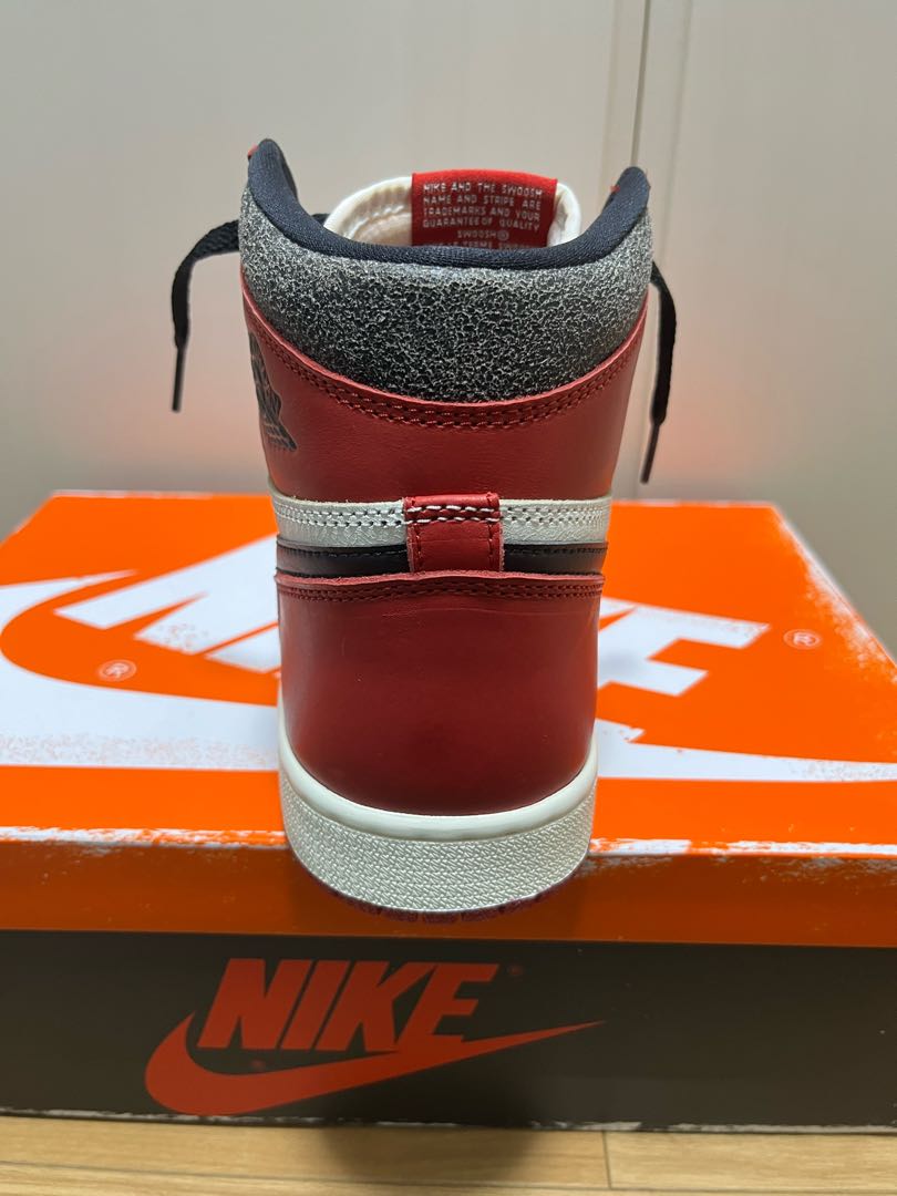 Nike Air Jordan 1 High OG "Disappear&Found/Chicago" Varsity Red/Black/Sail/Muslin 27cm
