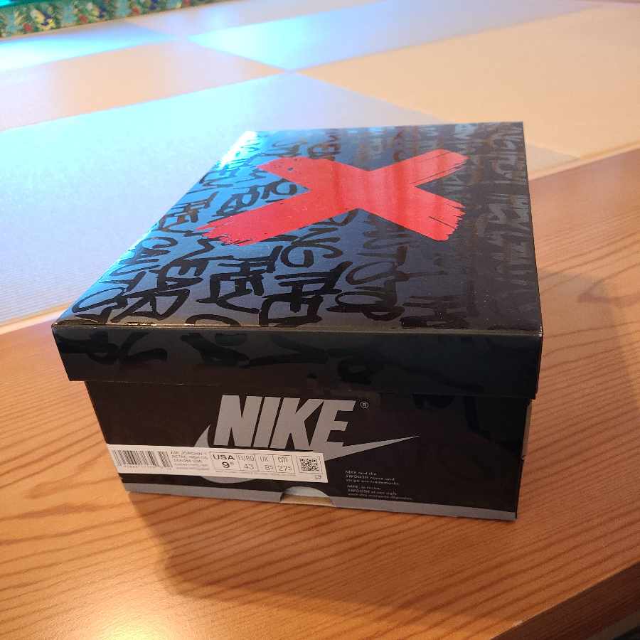 Nike Air Jordan 1 Retro High Og "Rebellionaire" Black/White-Particle Grey　リベリオネア 27.5cm