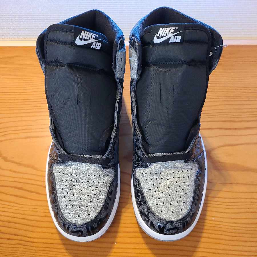 Nike Air Jordan 1 Retro High Og "Rebellionaire" Black/White-Particle Grey　リベリオネア 27.5cm