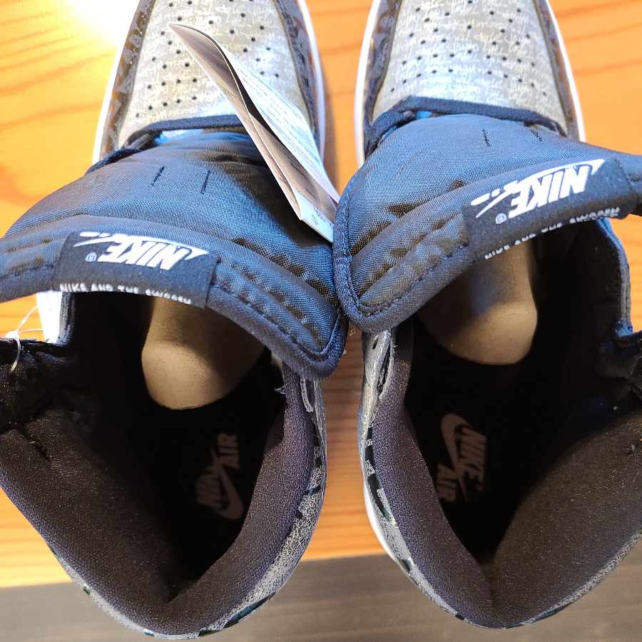 Nike Air Jordan 1 Retro High Og "Rebellionaire" Black/White-Particle Grey　リベリオネア 27.5cm