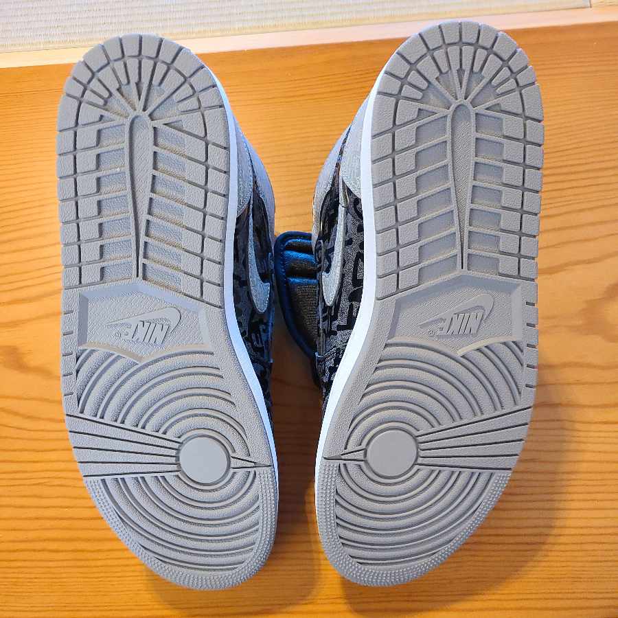 Nike Air Jordan 1 Retro High Og "Rebellionaire" Black/White-Particle Grey　リベリオネア 27.5cm