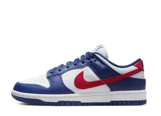 Nike Wmns Dunk Low "Usa" White/Deep Royal Blue-University Red 27.5cm