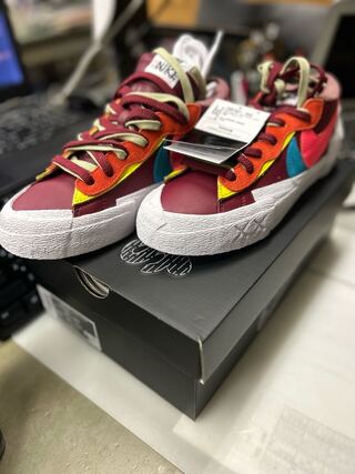 Cowes x Sakai x Nike Blazer Low Team Red 26.5cm