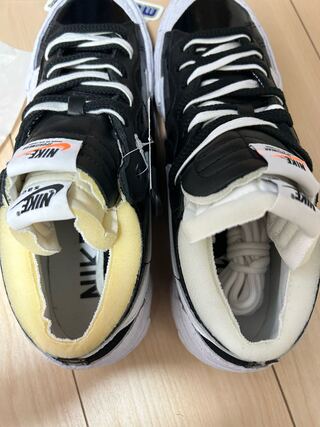 Sakai x Nike Blazer Low Black/HoWight 28.5cm