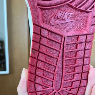 Nike Air Jordan 1 High OG "Disappear&Found/Chicago" Varsity Red/Black/Sail/Muslin 26cm