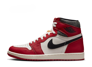 Nike Air Jordan 1 High OG "Disappear&Found/Chicago" Varsity Red/Black/Sail/Muslin 30cm
