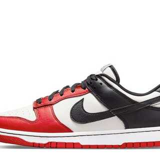 Nike Dunk Low Emb Nba Diamond Anniversary "Black and Chili Red" 29cm
