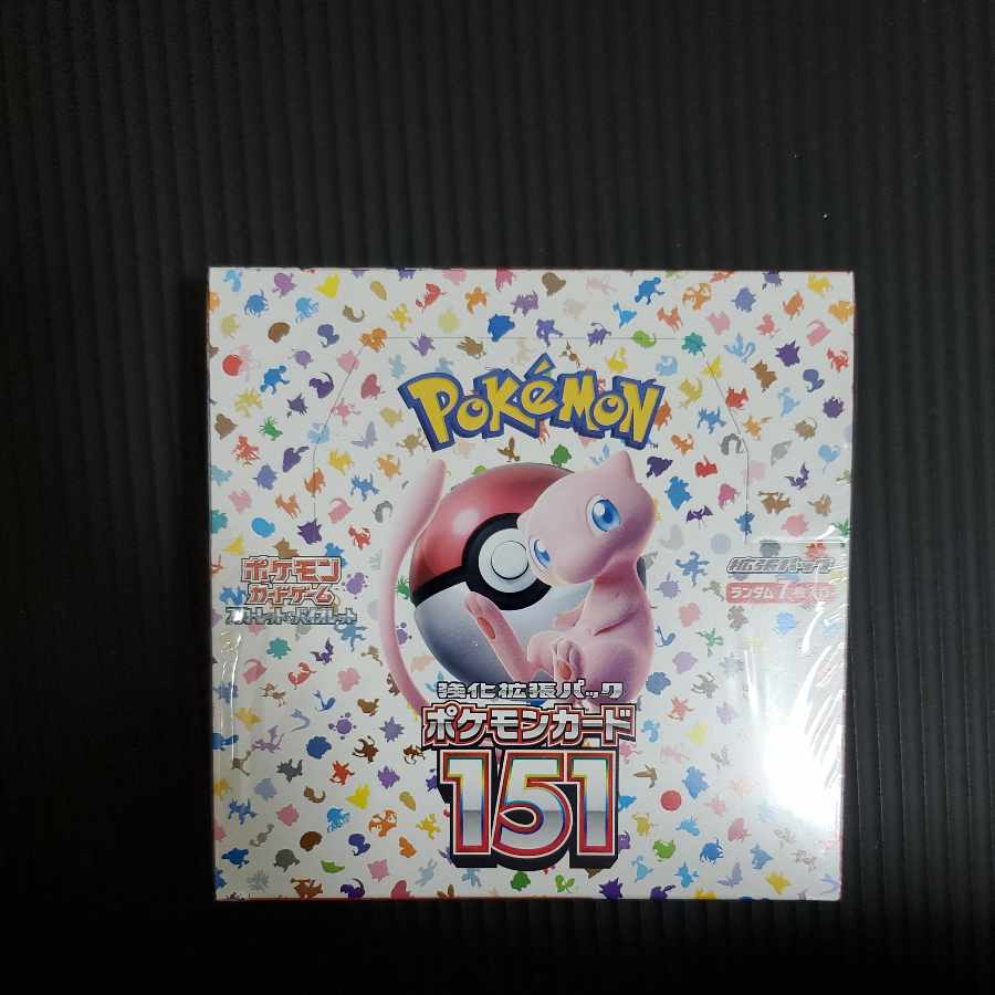 Enhanced Expansion Pack "Pokémon Card 151 (Ichigoichi)" Unopened box 1BOX