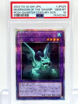 PSA10 沼地のドロゴン QSE JP029 クオシク　25thシークレットレア