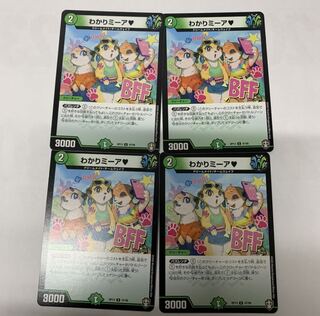 わかりミーア4枚セット