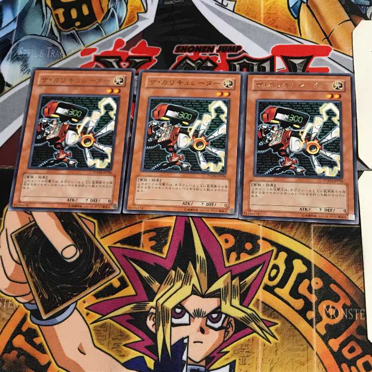 ザ・カリキュレーター PTDN 3 レア 3枚セット てら