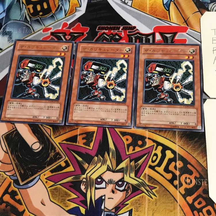 ザ・カリキュレーター PTDN 6 レア 3枚セット てら