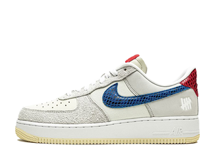 UNDEFEATED × Nike Air Force 1 Low "White" White/Grey Fog/Imperial Blue 26.5cm