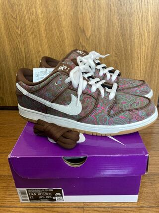 Nike SB Dunk Low PRM Brown Paisley 28.5cm 28.5cm