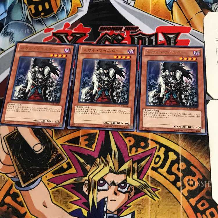 Skull Meister EXP4 8 Rare, set of 3 Tera.