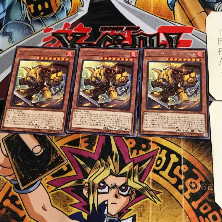 スプリガンズ・キャプテン サルガス BLVO 8 レア 3枚セット てら