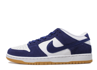 Nike SB Dunk Low "Los Angeles Dodgers" Deep Royal Blue/White-Sport Red-Gum Light Brown 29cm