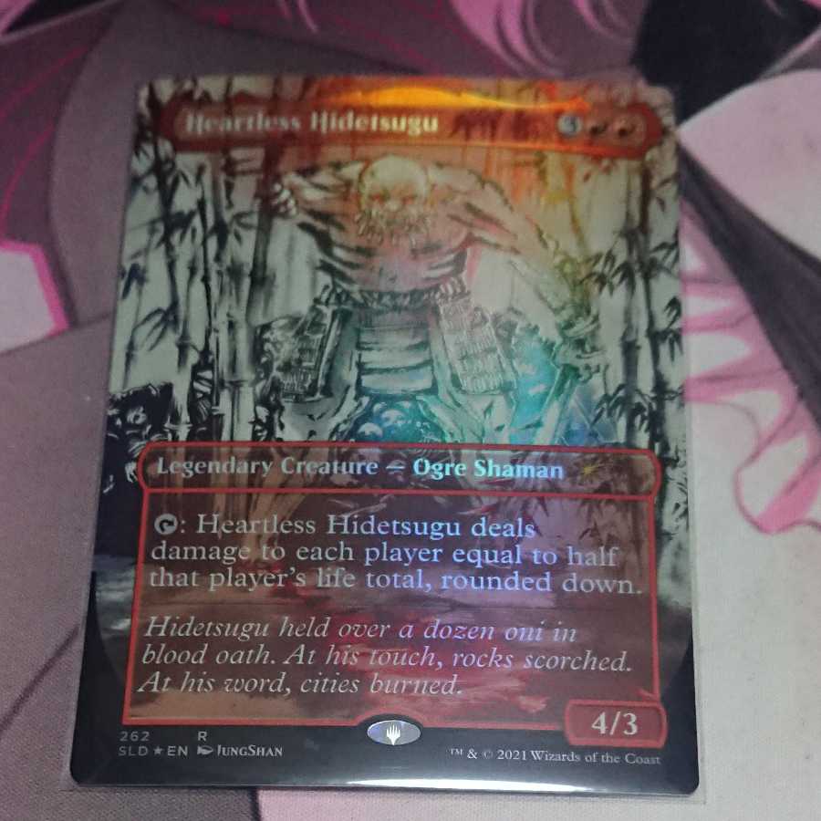 無情の碑出告 secret lair Foil 1枚