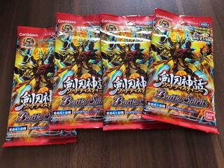 バトルスピリッツ 剣刃神話 カード 4パック ソードディスティニー