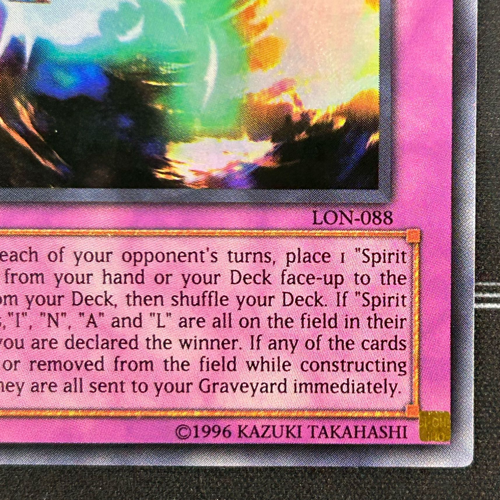 Destiny Board Ultra Rare 1st LON-088 English Version [37-1021-05M5].