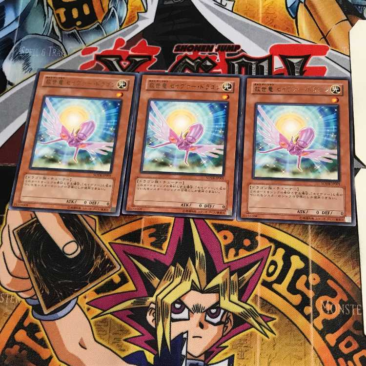 救世竜 セイヴァー・ドラゴン SOVR 6 レア 3枚セット てら