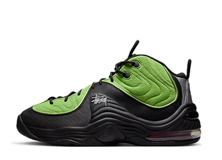 Stussy x Nike Air Penny 2 "Green Flash/Black" 27.5cm
