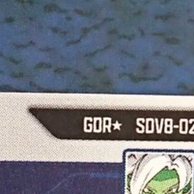 DBSDV 8弾 GDR 合体ザマス(パラレル仕様) 1枚