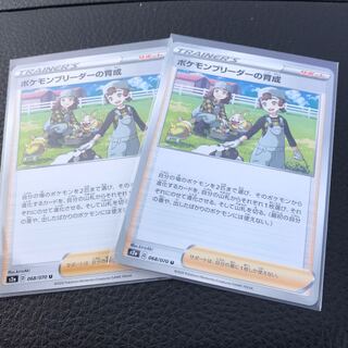 ポケモンブリーダーの育成