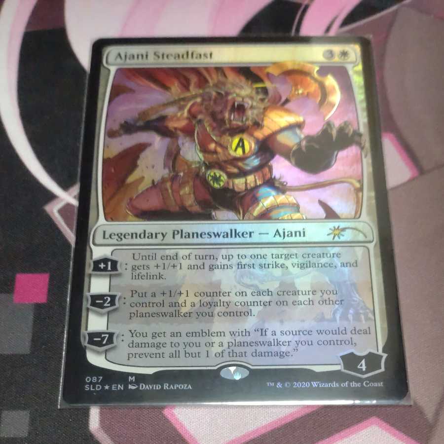 不動のアジャニ secret lair Foil 1枚
