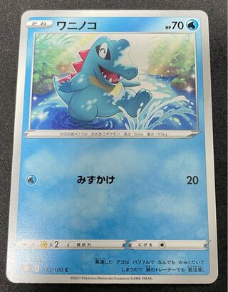 Totodile C 020/100 8 pieces in stock 25 yen