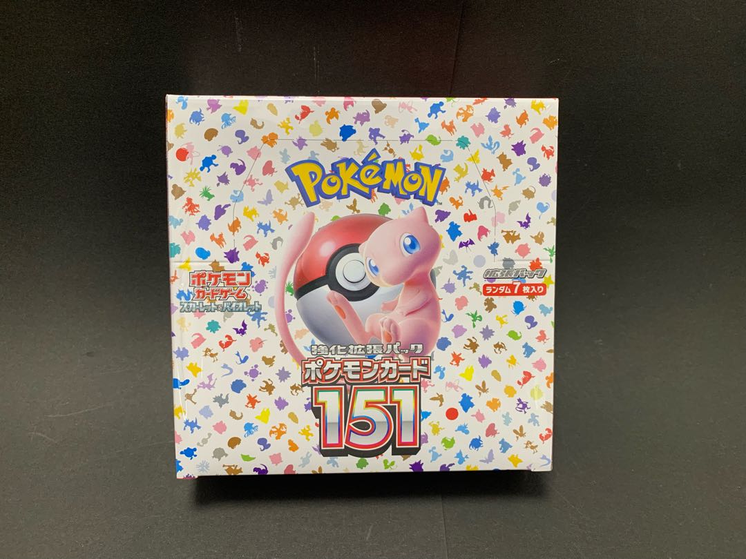 強化拡張パック「ポケモンカード151（イチゴーイチ）」 未開封BOX  1BOX