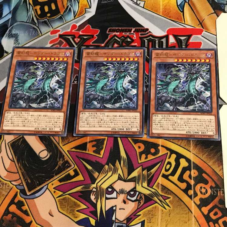 雷劫龍-サンダー・ドラゴン SOFU 8 レア 3枚セット てら
