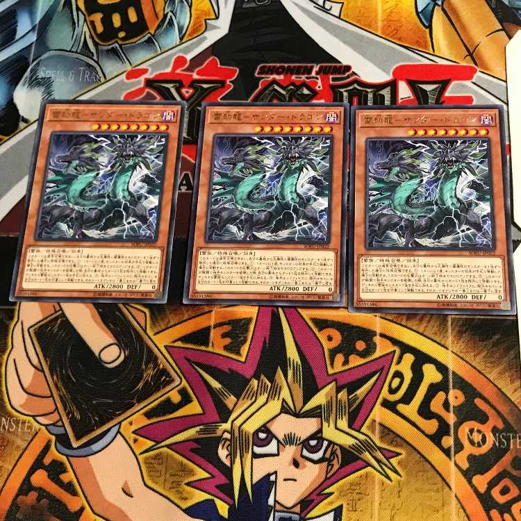 雷劫龍-サンダー・ドラゴン SOFU 10 レア 3枚セット てら