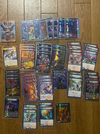 零誕デュエマ　クロニクルデッキ終焉　零誕　中身のみ