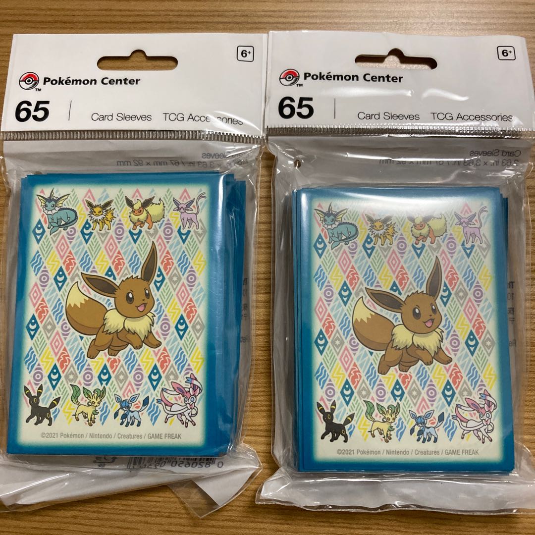 wcs2023 横浜 デッキシールド スリーブ 2個 イーブイ ブイズ wcs2023 横浜 デッキシールド スリーブ 2個 イーブイ ブイズ