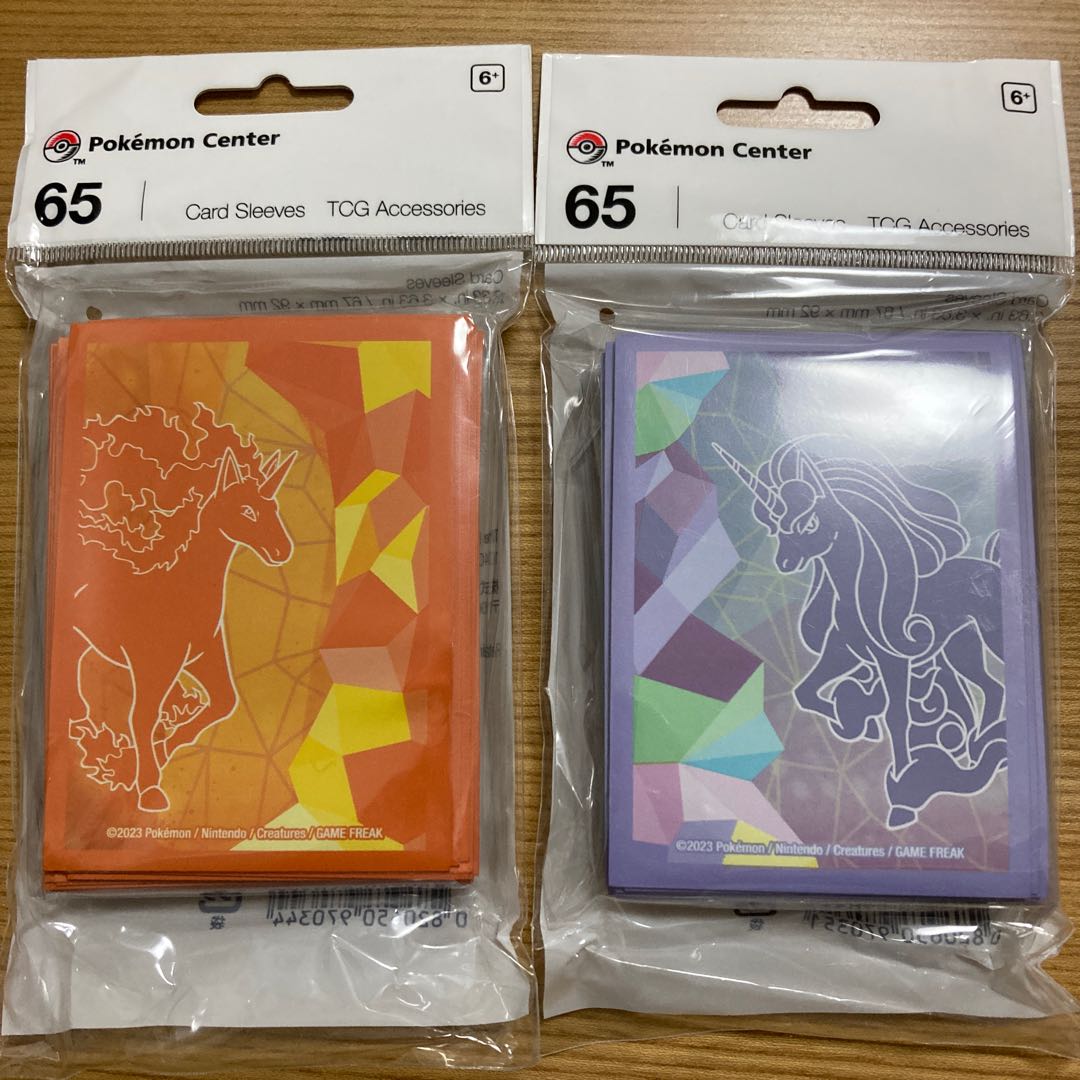 wcs2023 Yokohama Deck Shield Sleeve 2 pcs Alola Rapidash
