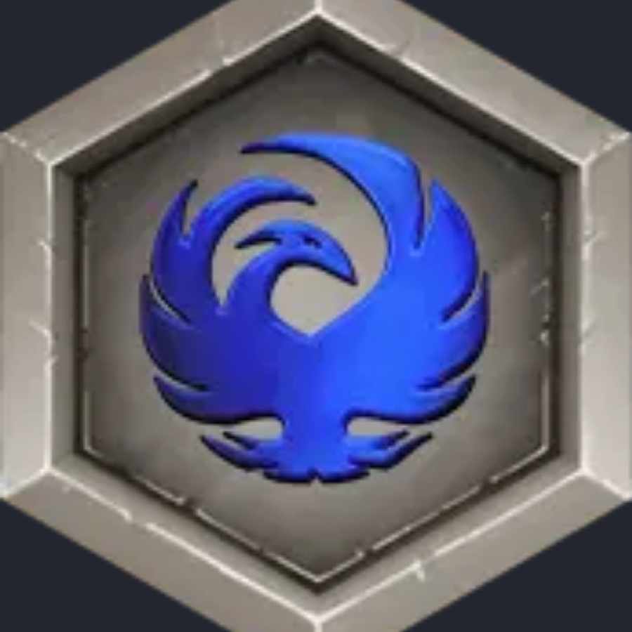 [1 piece] Sapphire Guildstock Silver Cryptospells / Ku Squirrel Pe...