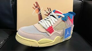 エアジョーダン4 NIKE×Union グァバ 27cm
