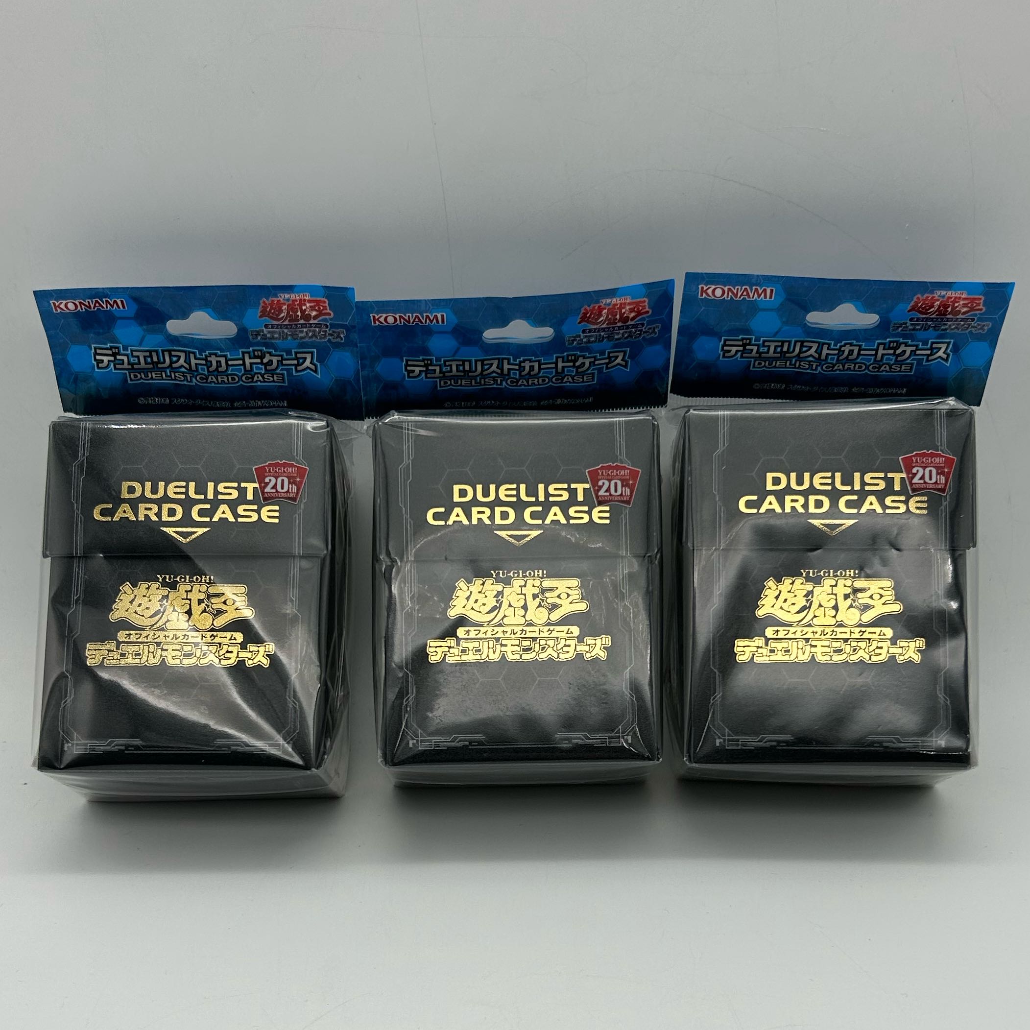 DUET Squirrel card case, black, set of three [37-1024-02M5].