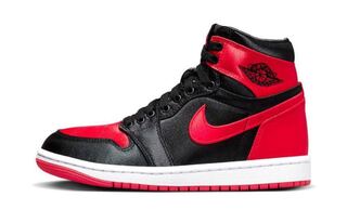 Nike WMNS Air Jordan 1 Retro High OG "Satin Bred" 28cm
